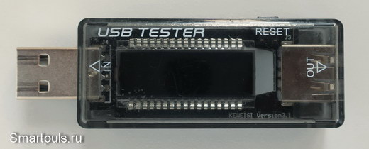 USB тестер аккумуляторов Keweisi