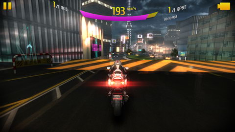 Asphalt 8 - скриншот из игры на смартфоне Oukitel k3