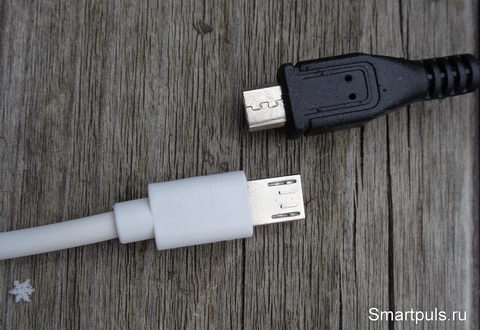 Разъем кабеля micro USB смартфона Oukitel K3 - длиннее стандартных кабелей