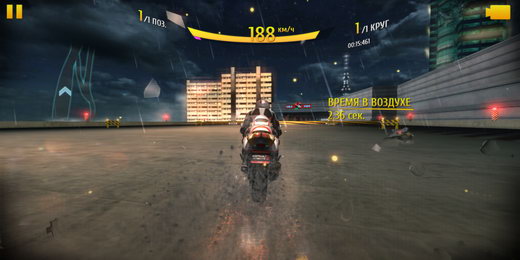 Asphalt 8 - скриншот из игры на смартфоне Oukitel k6