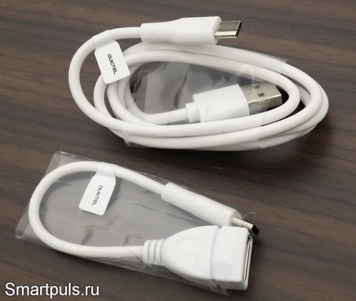 Разъем кабеля USB Type-C смартфона Oukitel K6 - длиннее стандартных кабелей