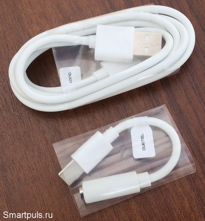 Разъем кабеля USB Type-C смартфона Oukitel u18 - длиннее стандартных кабелей