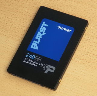 Твердотельный накопитель SATA SSD Patriot Burst 240 ГБ: "рабочая лошадка" офисного компьютера