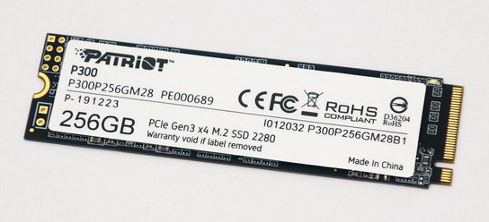 SSD Patriot P300 256 ГБ