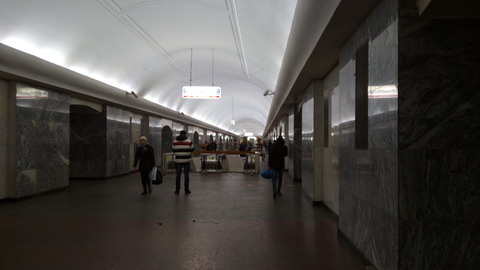 Московское метро, ст.Чистые пруды