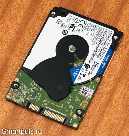 Обзор  жесткого диска Western Digital WD Blue Mobile 2 TB (WD20SPZX)